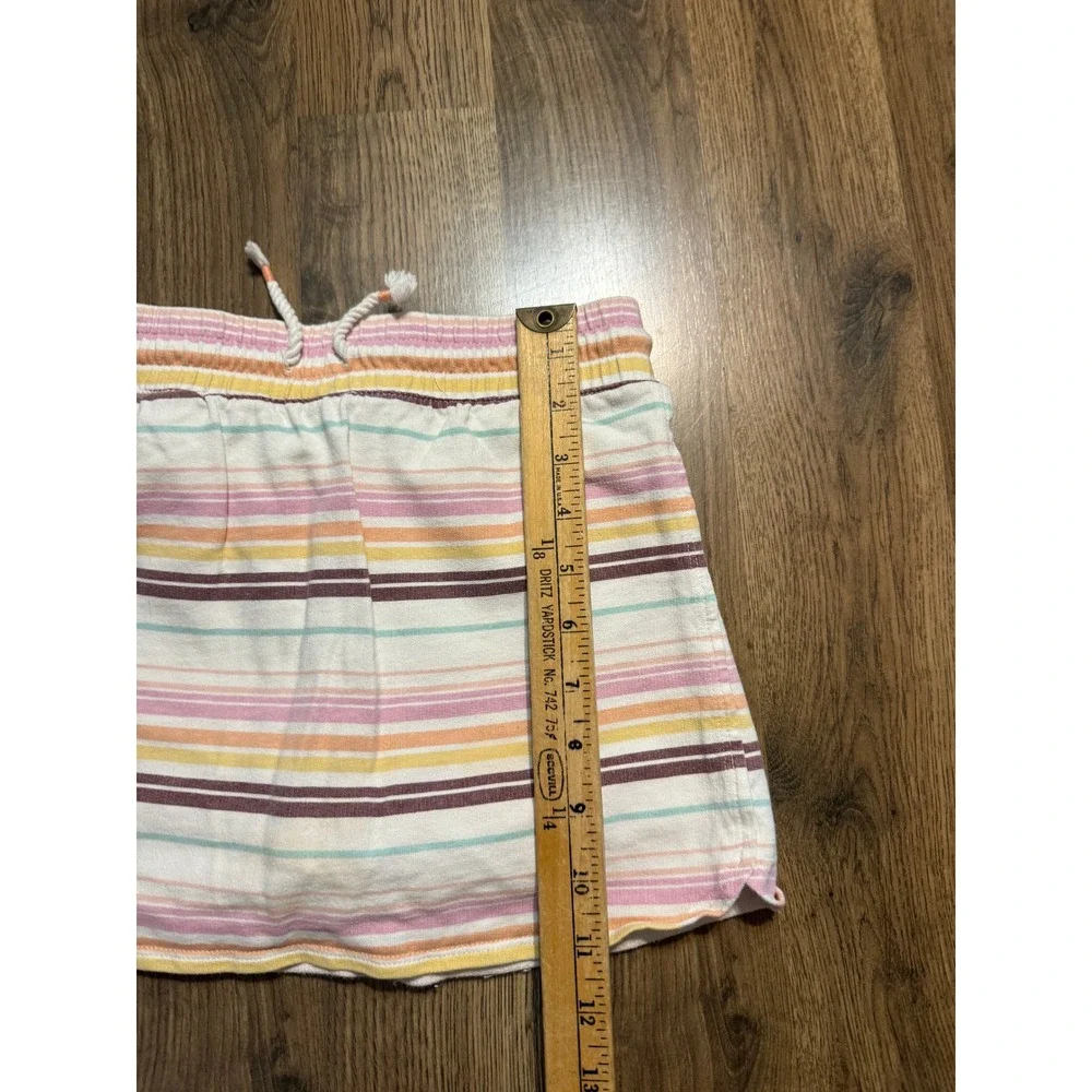 OshKosh B'gosh Skirt Girls 10 Multi-Color Striped Casual Pull-On Excellent